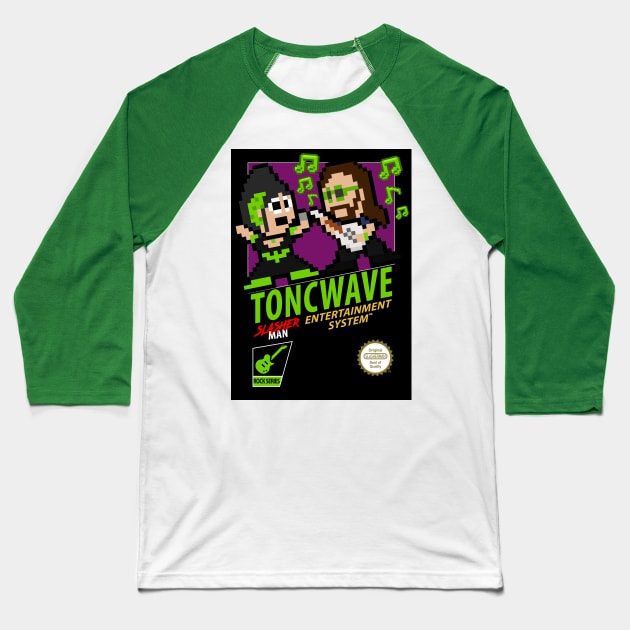 TONCWAVE retro 8 bit Baseball T-Shirt by WithoutYourHead